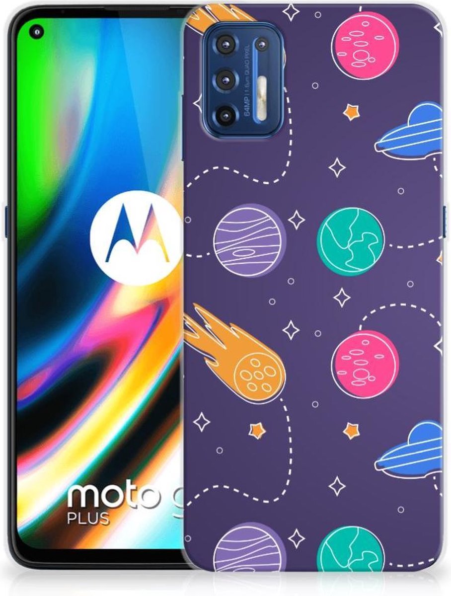 Motorola Moto G9 Plus Silicone Back Cover Space