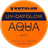 Kryolan Aquacolor UV-Dayglow - UV orange