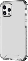 MyLabel Ruggedized cover - Transparant - iPhone 12/12 Pro (PC/TPU/TPE)