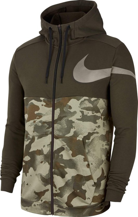 Nike Dry FZ Fa Camo Sport Hommes - Taille S