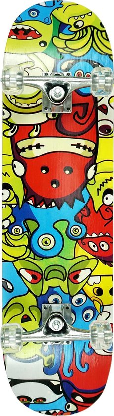 tweedehands Sta op ginder Compleet skateboard 8.0 - color monsters (complete skateboard) | bol.com