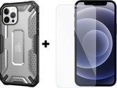 HGA Telefoonhoesje - Back Cover - Geschikt Voor Apple IPhone 12 Mini - Zwart