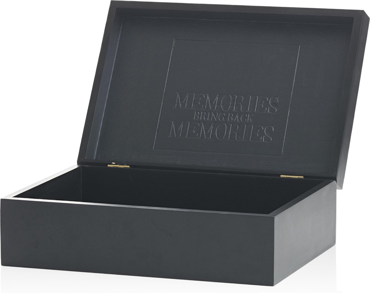 Memories by Memories My Memory Box Zwart - herinneringen box | bol