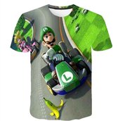 Luigi  Kart T-shirt _maat 130_groen