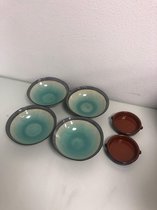 Schaaltjes en tappas bakjes - set van 6 stuks