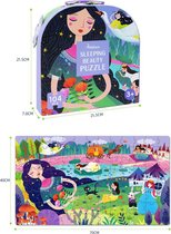 MiDeer - Schone slaapster - 100 grote puzzelstukjes in mooie doos - Kinderpuzzel - Educatief speelgoed voor kinderen - Puzzel voor peuters en kleuters vanaf 3 jaar