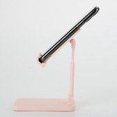 pink-Telefoon Houder | STABIEL | STIJLVOL | UNIVERSEEL | Verstelbaar | Telefoonhouder | Telefoonstandaard | Tablethouder Standaard | Thuiswerkers | iPad / Iphone 11 Houder | Ergono