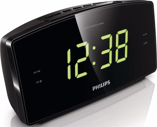 Philips AJ3400 - Wekkerradio - Zwart - Philips