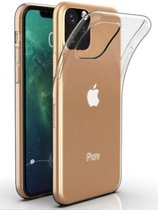 MM&A Flexibele TPU Back Cover Case Hoesje geschikt geschikt voor Apple iPhone 11 – Siliconen - Zachte Plastic – Soft Case – Transparant