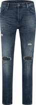 Purewhite - Jone 605 - Heren Skinny Fit   Jeans  - Blauw - Maat 31