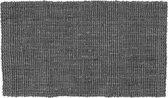 Home Delight - Dixie - Deurmat - Vloerkleed - Jute - Lood Grijs - 120x70cm - Dikte 2,5cm