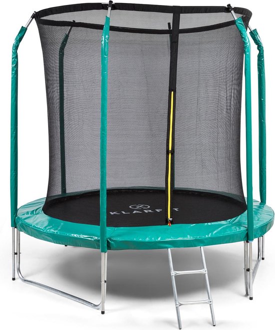 Jumpstarter trampoline Ø 2,5 m net 120 kg max. 195 cm Ø springoppervlak |  bol.com