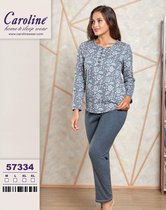 Caroline Pyjama Short - 2 Delige Set - Hoge Kwaliteit - Maat  XL
