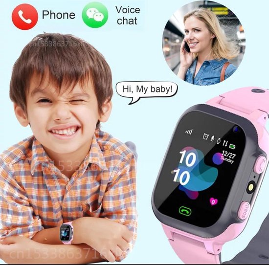 afbreken zakdoek Als reactie op de Smartwatch 4G voor kinderen - Smart Horloge- Functie, GPS - SOS alarm -  WIFI Camera... | bol.com