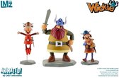 Wickie The Viking 3 statues Halvar, Gorm & Ulme 9 - 16 cm