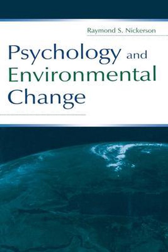 Psychology and Environmental Change - cover