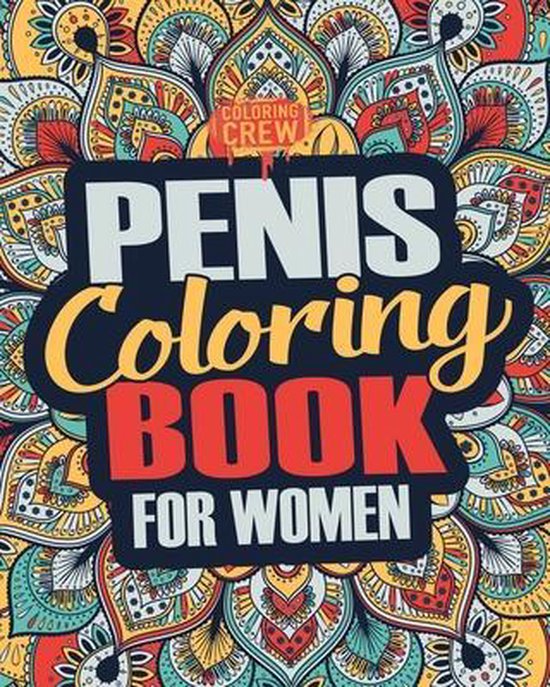 Bachelorette Party Favors- Penis Coloring Book - cover