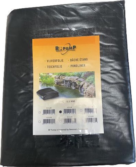 PVC Vijverfoliepakket 3 x 4 meter