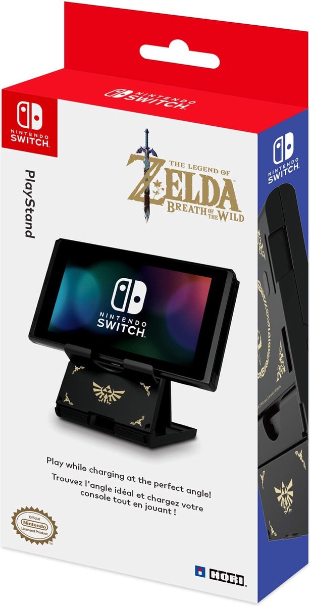 Hori Playstand Console Standaard - Official Licensed - Zelda Versie - Switch + Lite