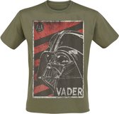 Star Wars - Vader Propagande Kaki T-Shirt L