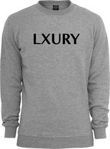 LXURY Élance Heren - Sweater - Grijs - Maat S  - Volwassenen - Truien - Kleding