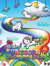 Baby Unicorn Coloring book for Kids