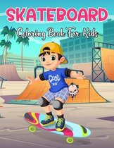 Skateboard Coloring Book For Kids