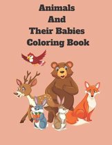 animals and their babies coloring book