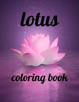 Lotus coloring book