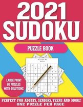 2021 Sudoku Puzzle Book