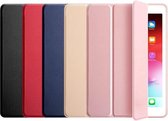 P.C.K. Hoesje/Smartcover Rose-Goud geschikt voor Apple iPad PRO 10.5 INCH (2017) MET PEN EN GLASFOLIE
