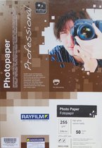 R0213.1123.B RAYFILM Professioneel fotopapier 255gr/m2 Hoogglans A4 inkjet