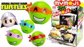 Teenage Mutant Ninja Turtles verzamel figuurtjes - Speelgoed - 4 cm - 1 zakje