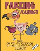 farting Flamingo coloring book for kids