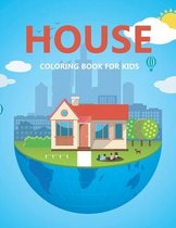 house coloring book for kids