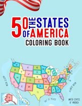 50 The States of America Coloring Book