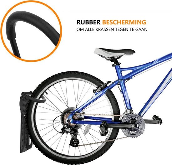 Fiets Ophangsysteem - Fietshaak - Muurbeugel Fiets - Fiets Ophangbeugel - Fietsbeugel - Fietsenrek - Fiets Ophangen - Tot 25 KG van FietsendragerKopen — afbeelding 5