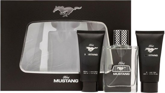 Coffret Ford Mustang Edt 100 ml + Gel Shower 100 ml + Baume après-rasage  100 ml | bol.com
