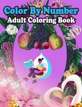 Color By Number Adult Coloring Book