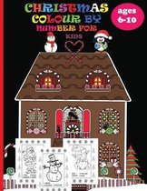 christmas colour by number for kids ages 6-10