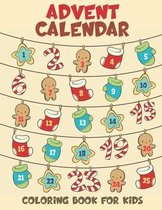 Advent Calendar Coloring Book for Kids