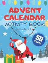 Advent Calendar Activity Book for Kids Ages 4-8