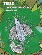 Zendoodle Malbucher - Grosses Bild - Tiere