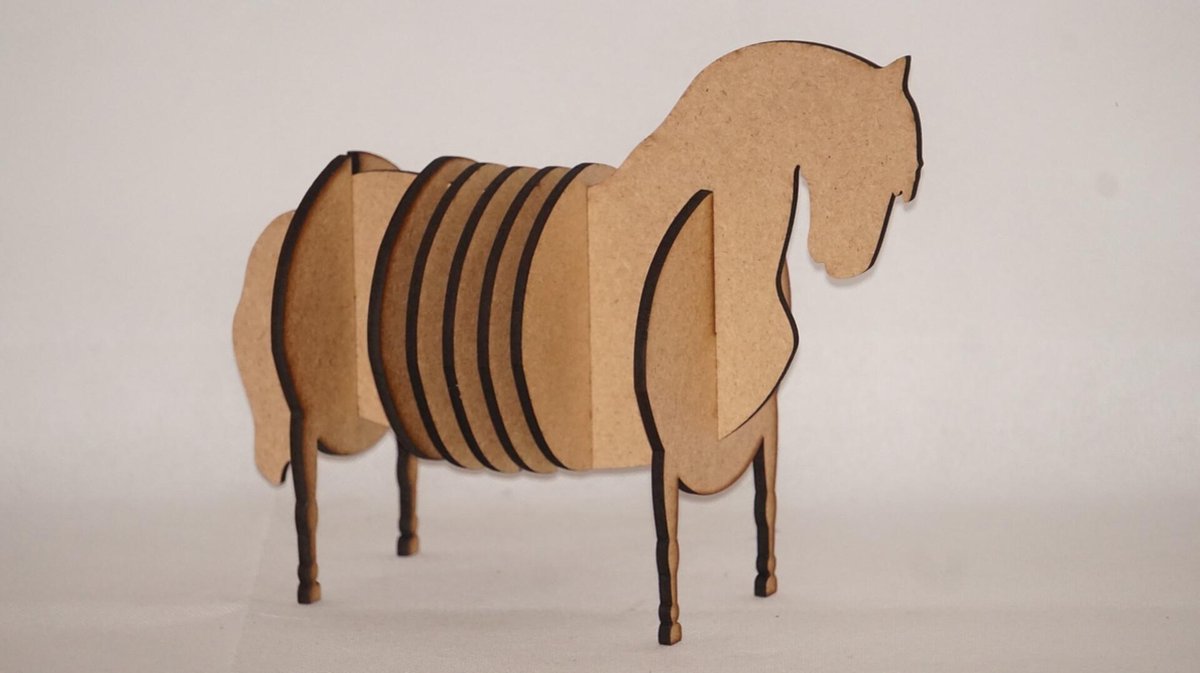 Onderzetter Paard