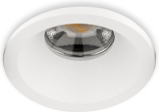 Groenovatie Inbouwspot LED - 3W - Wit - Rond - Ø40mm - Dimbaar - Warm Wit