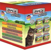 Mac’s Kattenvoer Natvoer - vlees kuipjes Multipack 6 smaken 6 x 85g