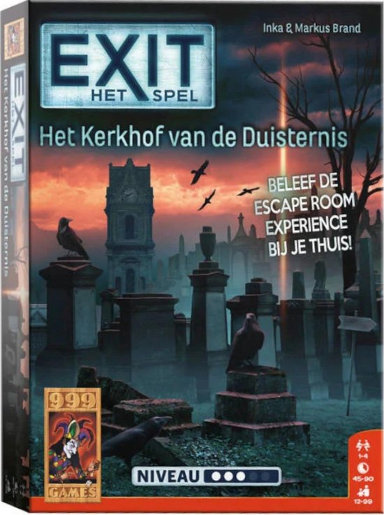 bol.com | 999 Games Card Game Exit - The Cemetery Of Darkness | Games
