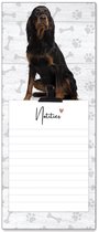 Notitieboek Hond: Gordon Setter