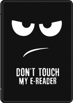 iMoshion Ereader Cover / Hoesje Geschikt voor Kobo Aura Edition 2 - iMoshion Design Bookcase e-reader - / Don't touch