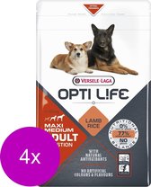 Opti Life Adult Digestion Medium-Maxi - Hondenvoer - 4 x 1 kg